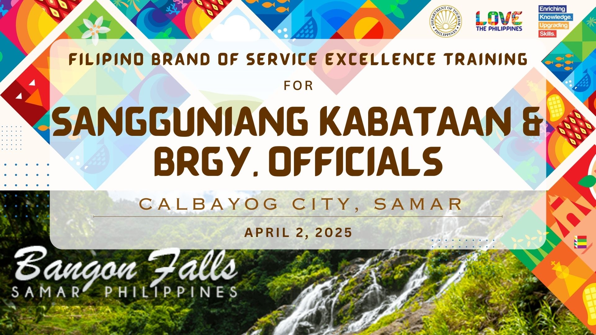19. FBSE Training (April 2, Calbayog City - Samar)