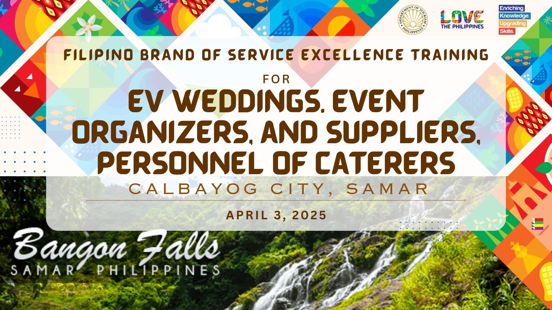 20. FBSE Training (April 3, Calbayog City - Samar)