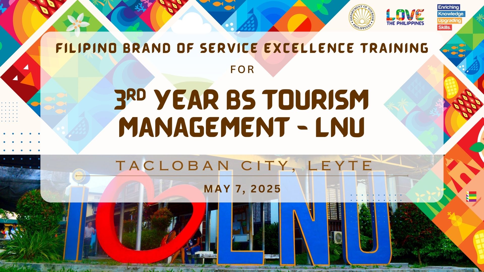 38. FBSE Training (May 7, LNU - Tacloban City)