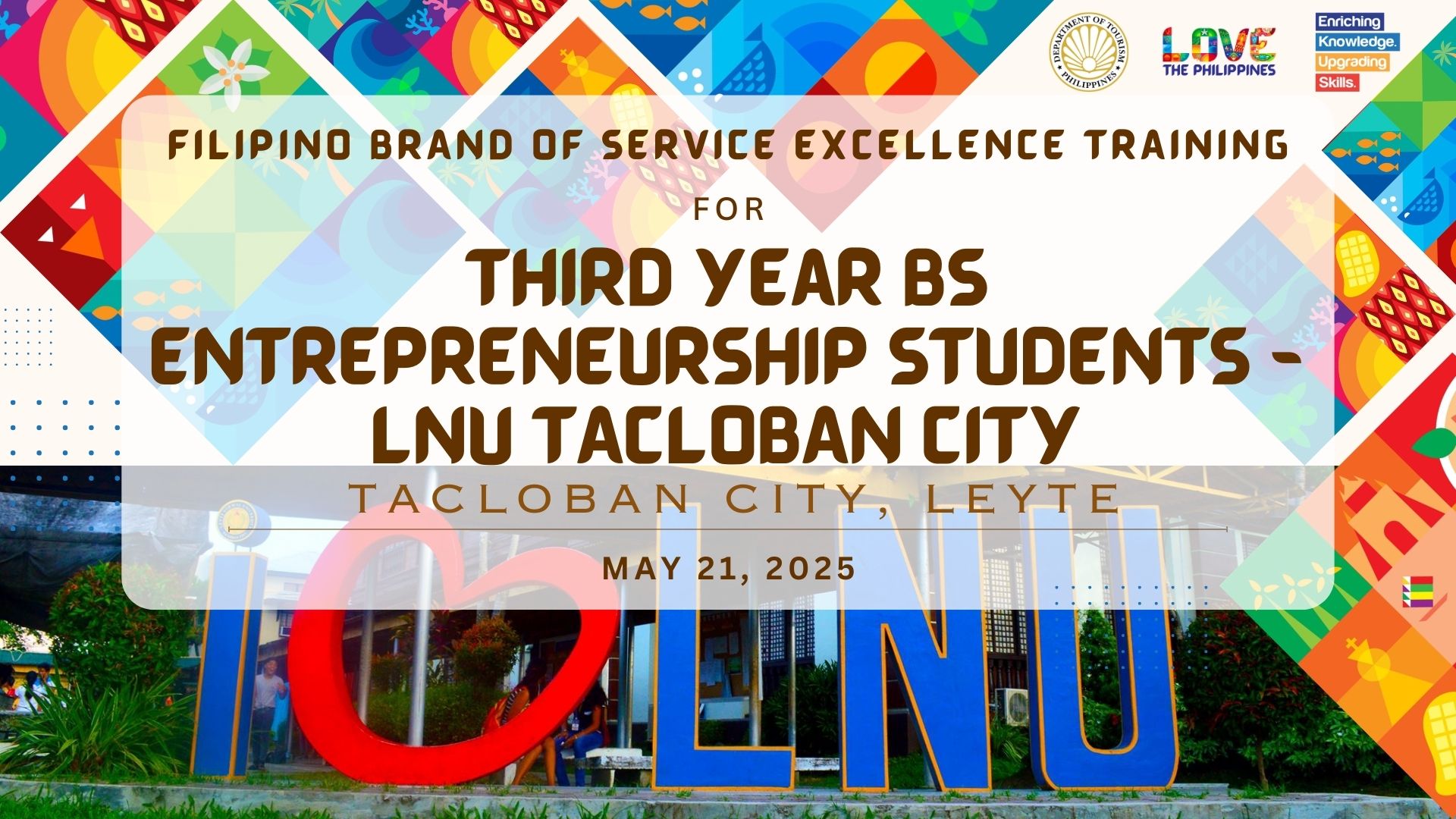 FBSE Training (May 21, LNU - Tacloban City)