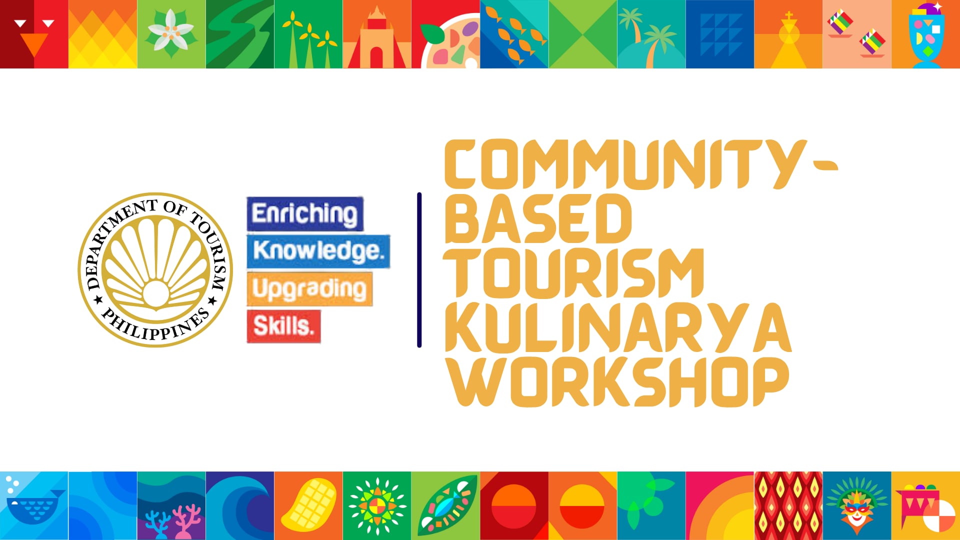 COMMUNITY-BASED TOURISM KULINARYA WORKSHOP (MARINDUQUE)