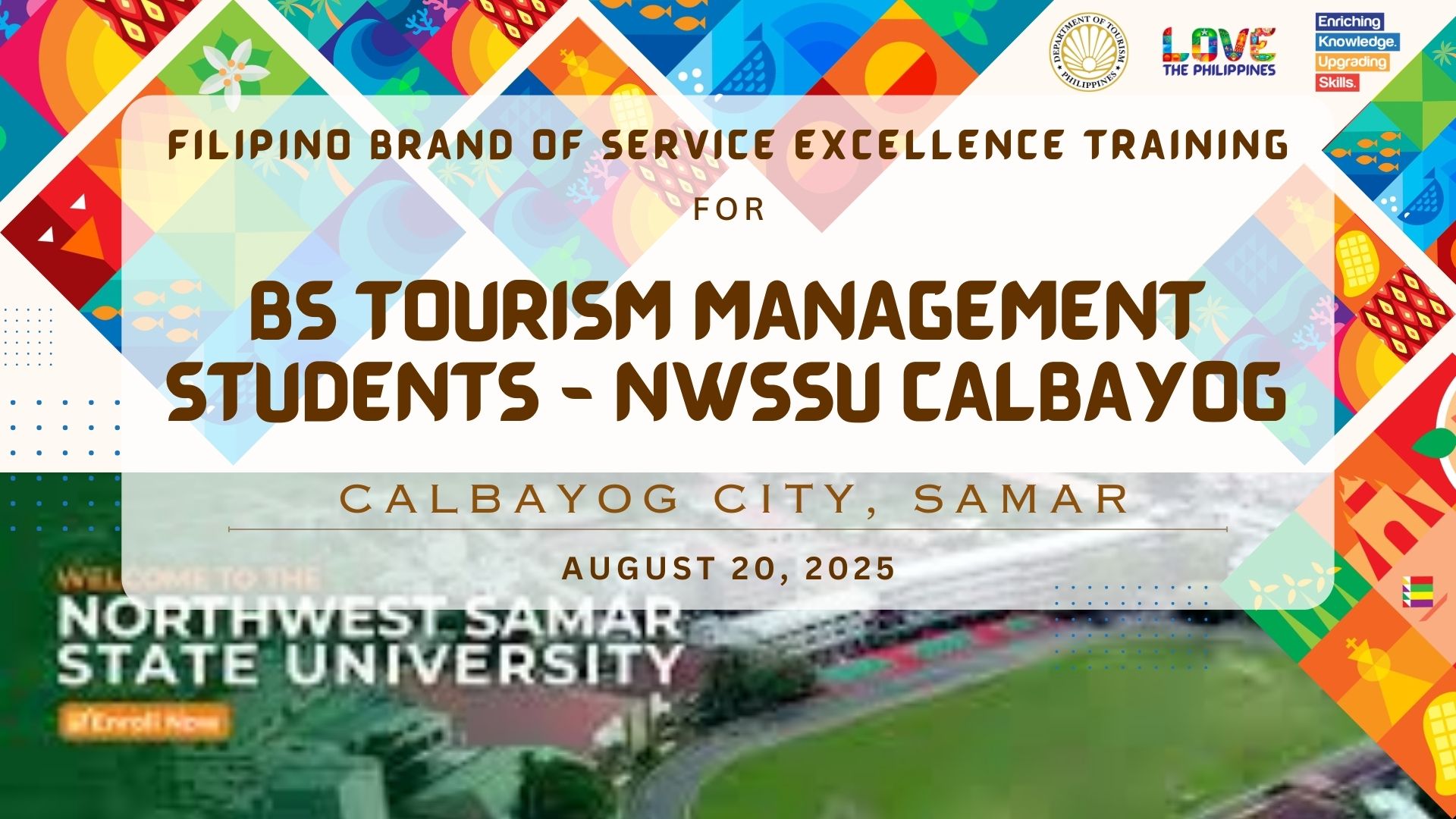 56. FBSE Training (August 20, NWSSU - Calbayog City)