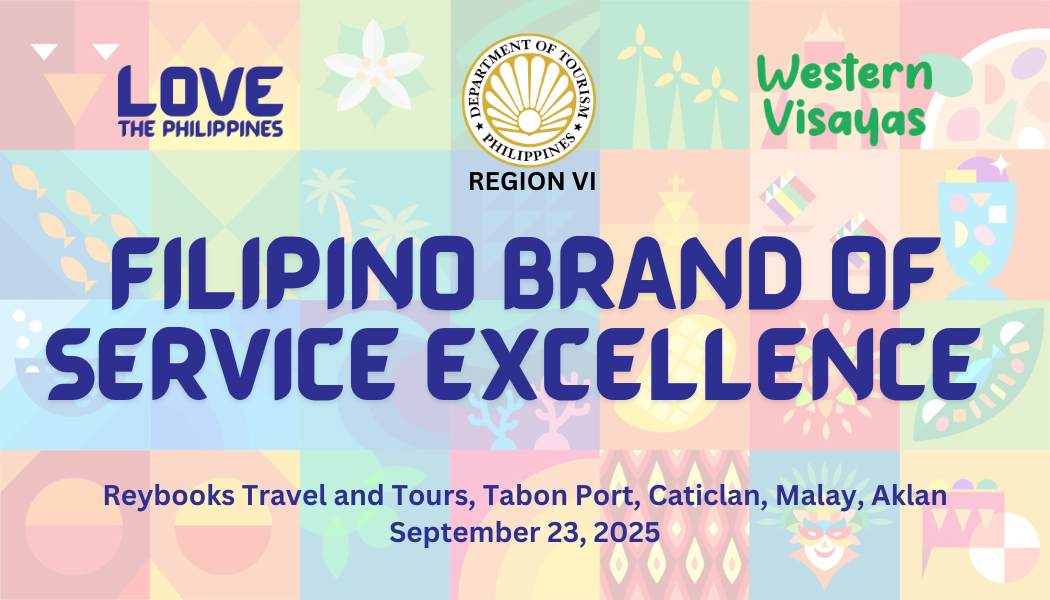 FILIPINO BRAND OF SERVICE EXCELLENCE REYBOOKS TRAVEL AND TOURS ON SEPTEMBER 23, 2025