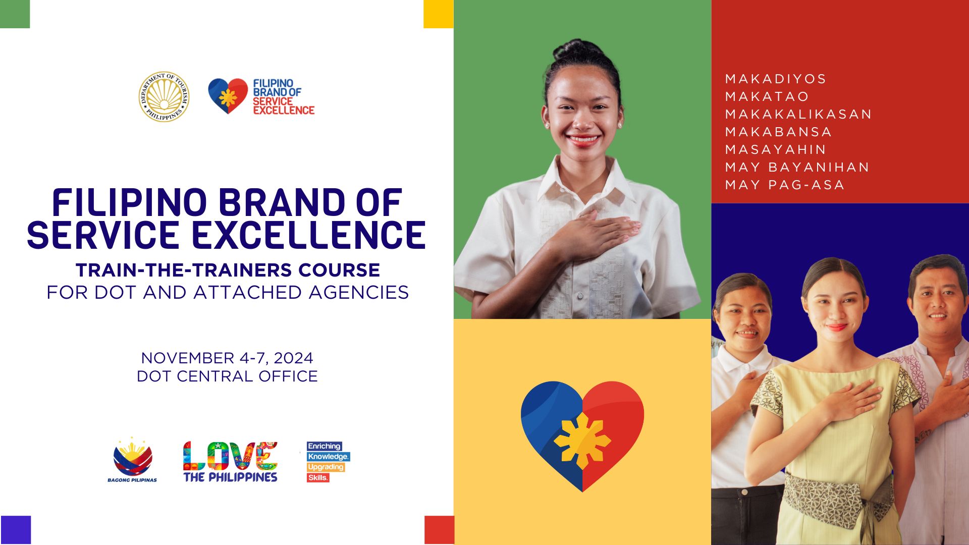 Filipino Brand of Service Excellence Train-the-Trainers Course